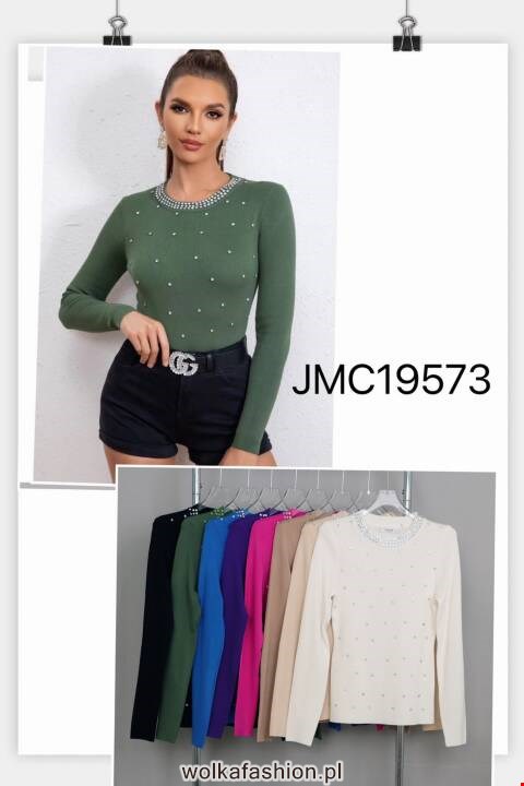 Sweter damskie JMC19573 Mix kolor Standard 1