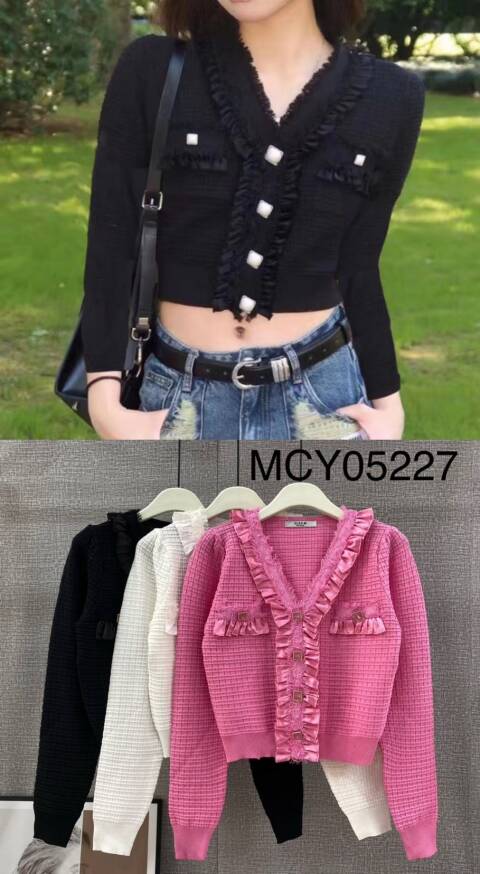 Sweter damskie MCY05227 Mix kolor Standard