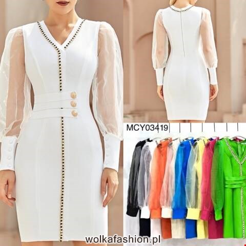Sukienka damskie MCY03419 Mix kolor Standard