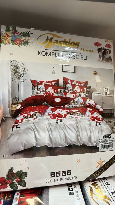 Komplet pościeli 4 części 1964 1 kolor 200x220cm 1