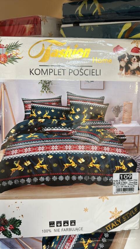 Komplet pościeli 4 części 1965 1 kolor 200x220cm 1