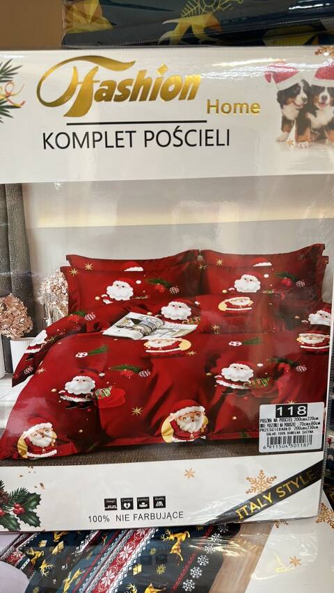 Komplet pościeli 4 części 1966 1 kolor 200x220cm 1