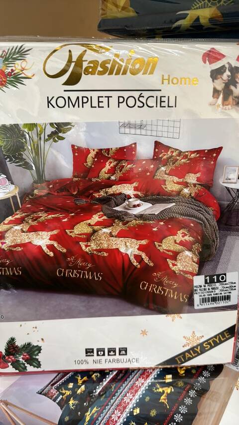 Komplet pościeli 4 części 1967 1 kolor 200x220cm 1