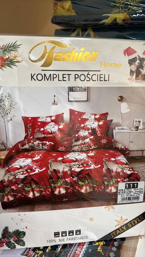 Komplet pościeli 4 części 1968 1 kolor 200x220cm