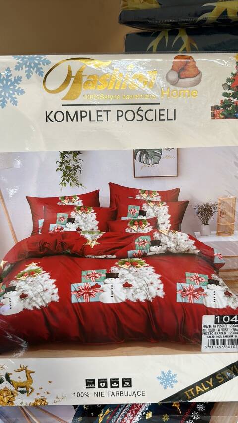 Komplet pościeli 4 części 1969 1 kolor 200x220cm