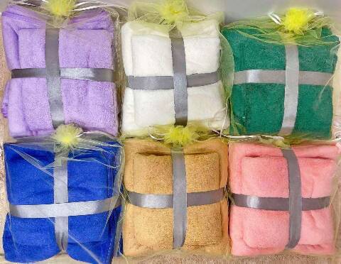 Komplet Ręczniki 1982 Mix kolor 50x100cm,70x140cm 1