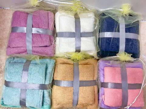 Komplet Ręczniki 1983 Mix kolor 50x100cm,70x140cm 1