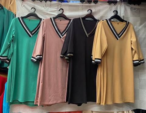 Sukienka damskie 2242 1 kolor 44-52 (Towar Ploskie) 1