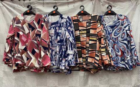 Bluzka damskie 2277 1 kolor L-4XL (Towar Ploskie) 1