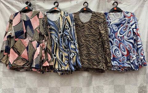 Bluzka damskie 2278 1 kolor L-4XL (Towar Ploskie)