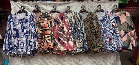 Bluzka damskie 2279 1 kolor L-4XL (Towar Ploskie)