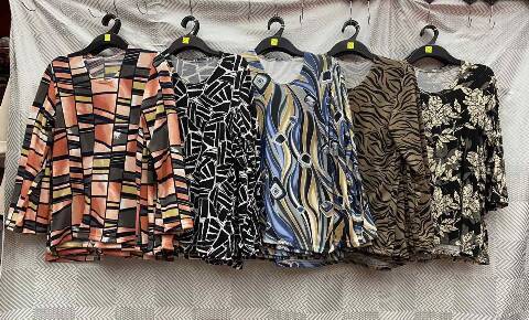 Bluzka damskie 2281 1 kolor XL-4XL (Towar Ploskie)