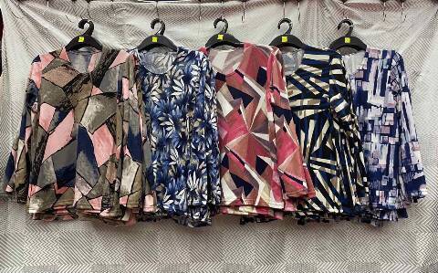 Bluzka damskie 2283 1 kolor XL-4XL (Towar Ploskie)