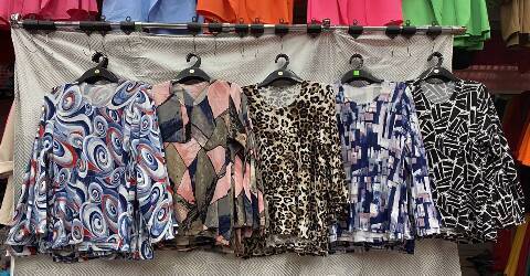 Bluzka damskie 2284 1 kolor M-4XL (Towar Ploskie)