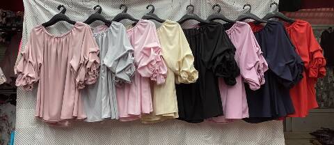 Bluzka damskie 2288 1 kolor M-2XL (Towar Ploskie)