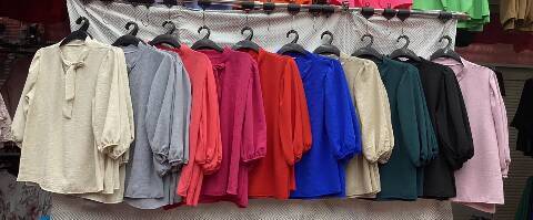 Bluzka damskie 2290 1 kolor 36-40 (Towar Ploskie)