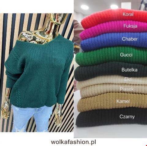 Sweter damskie 2427 Mix kolor Standard 1