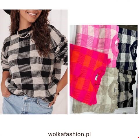 Sweter damskie 2434 Mix kolor Standard 1