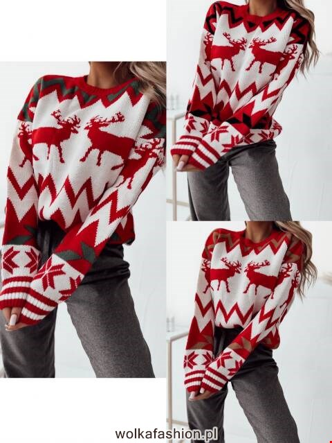 Sweter damskie 2438 Mix kolor Standard (Towar Tureckie) 1