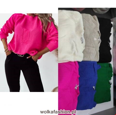 Sweter damskie 2443 Mix kolor Standard (Towar Tureckie) 1