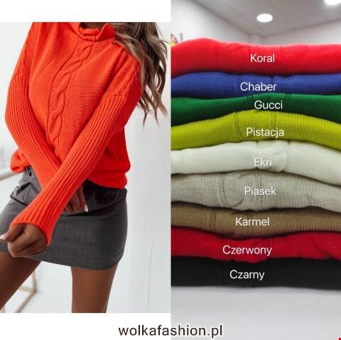 Sweter damskie 2445 Mix kolor Standard (Towar Tureckie) 1