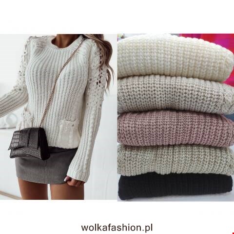 Sweter damskie 2446 Mix kolor Standard (Towar Tureckie) 1