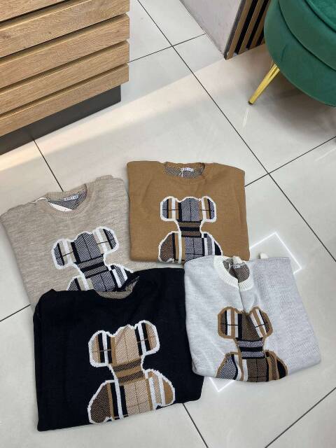 Sweter damskie 2448 Mix kolor Standard (Towar Tureckie) 2