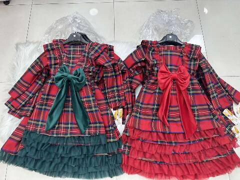 Sukienki dziewczęce 2674 1 kolor 4-14 1