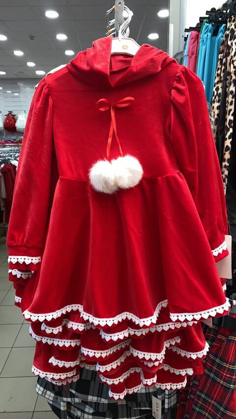 Sukienki dziewczęce 2675 1 kolor 4-14