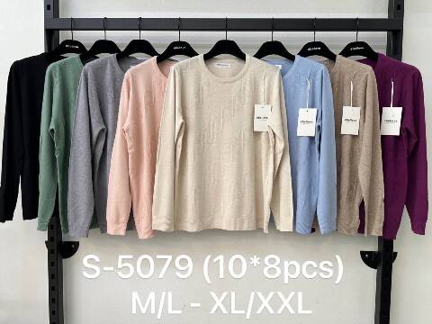 Sweter damskie SM-5079 Mix kolor M-2XL 1