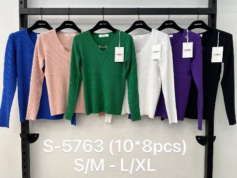Sweter damskie SM-5763 Mix kolor S/M-L/XL 1