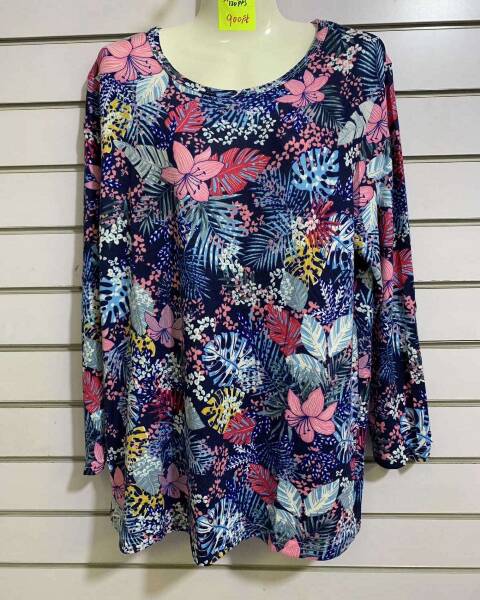 Bluzka damskie 2753 Mix kolor L-4XL (Towar Ploskie)