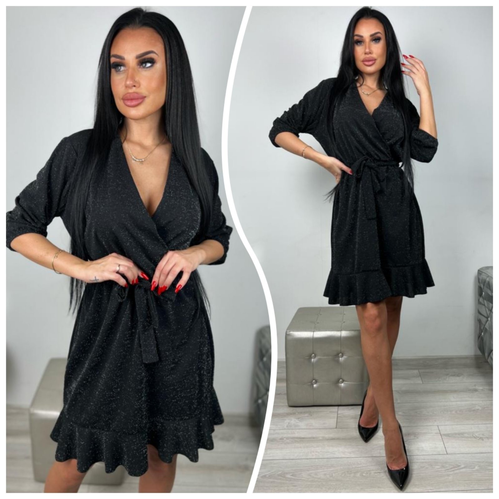 Sukienka damskie 3317 1 kolor L-3XL (Towar Ploskie)