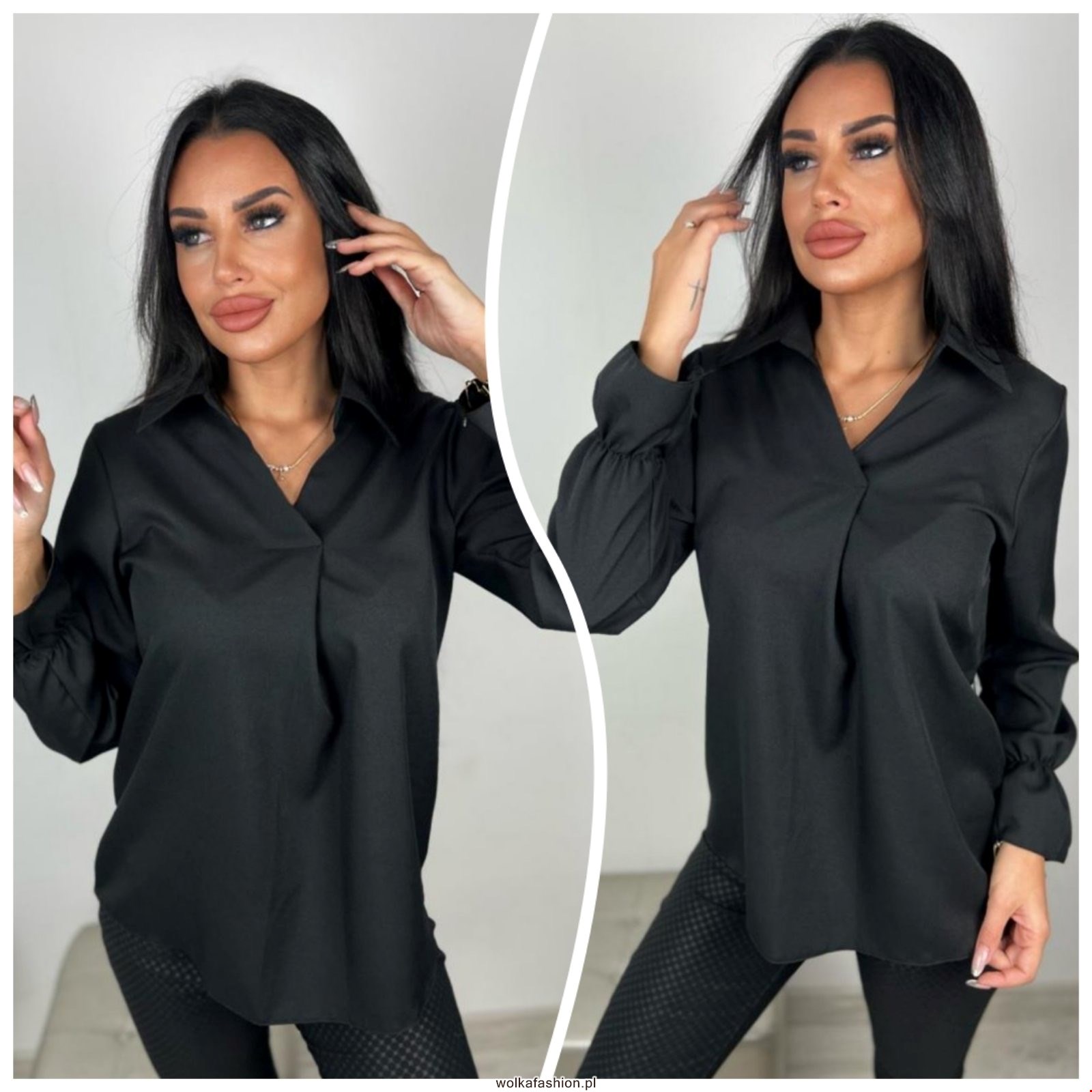Bluzka damskie 3329 1 kolor M-2XL (Towar Ploskie) 1