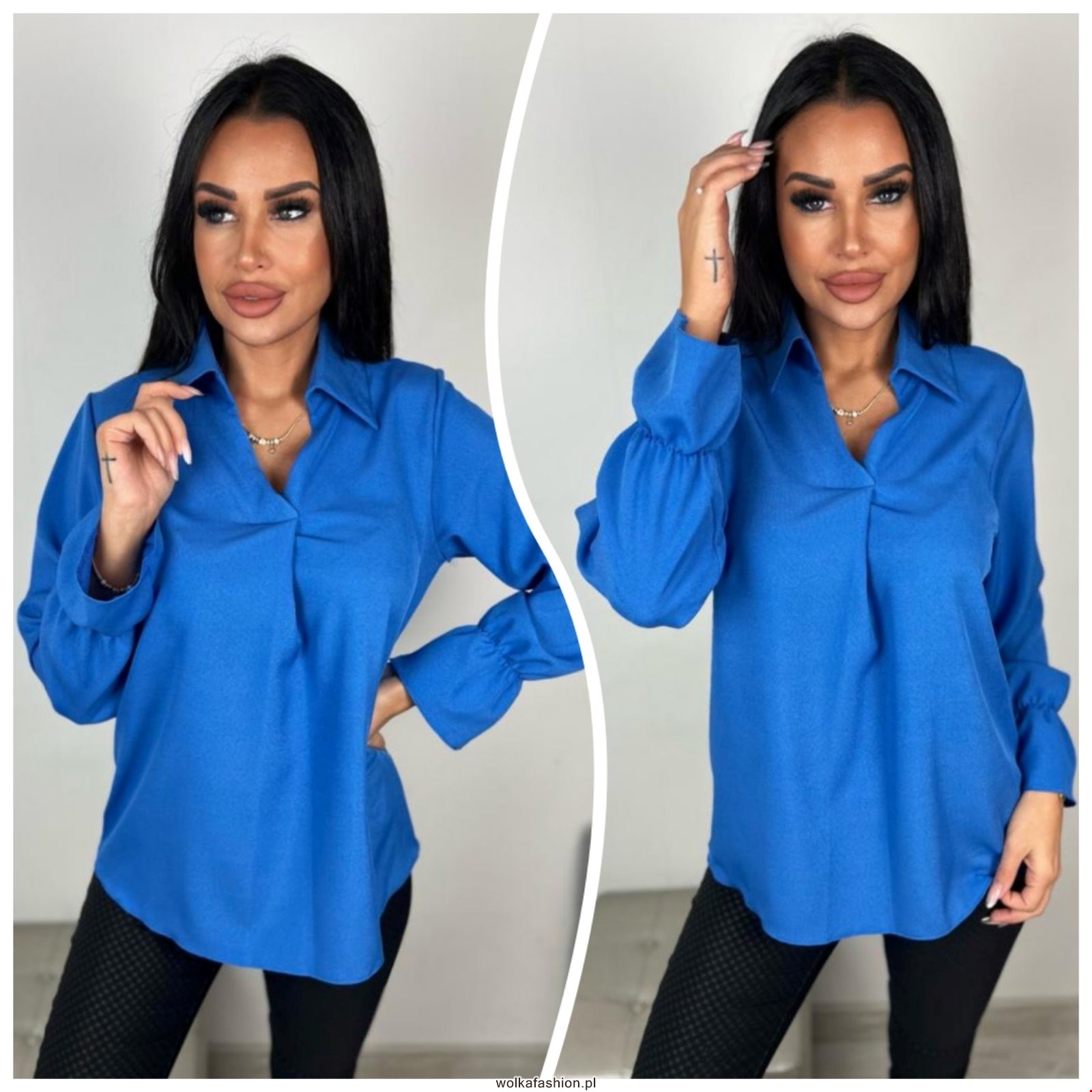 Bluzka damskie 3331 1 kolor M-2XL (Towar Ploskie) 1