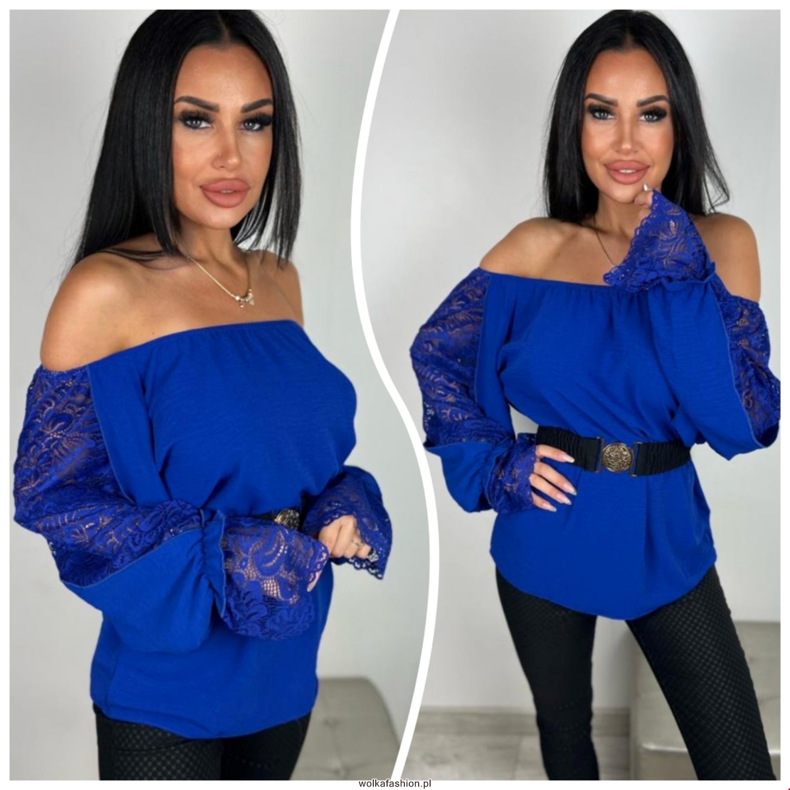 Bluzka damskie 3340 1 kolor L-3XL (Towar Ploskie) 1