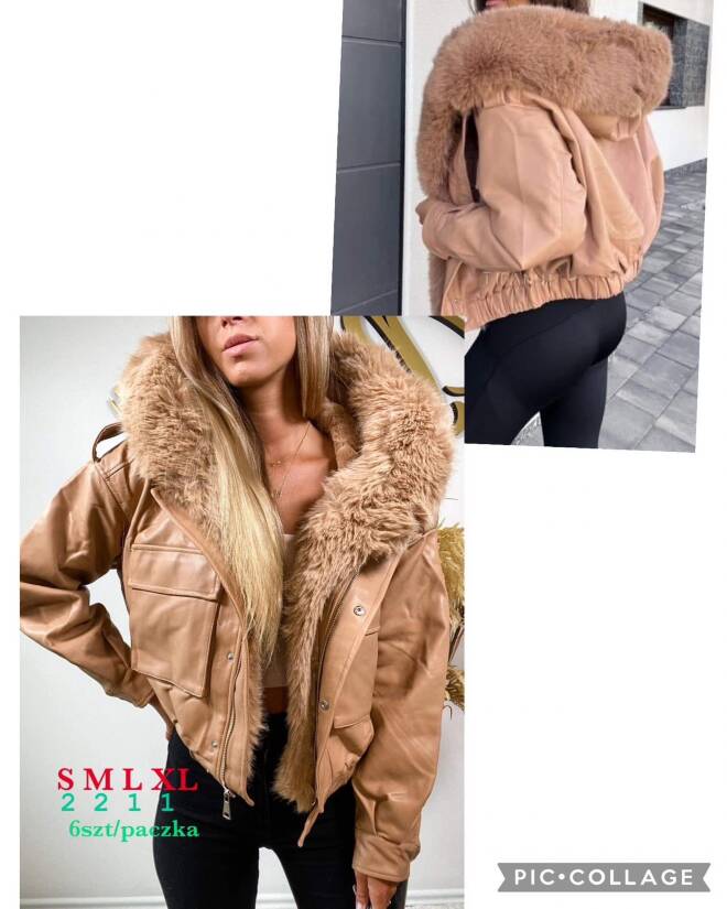 Kurtka damkskie 3738 1 kolor  S-XL 1