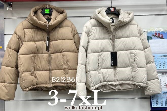 Kurtka damkskie B212361 1 kolor  3XL-7XL 1
