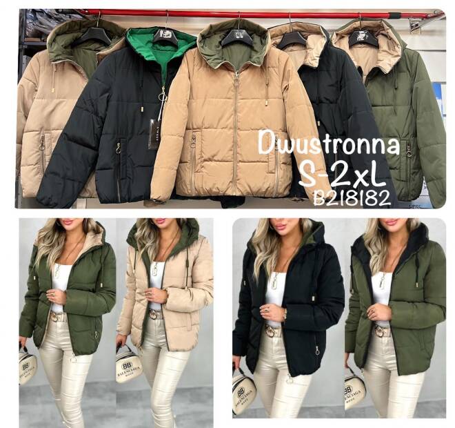 Kurtka damkskie B218182 1 kolor  S-2XL 1