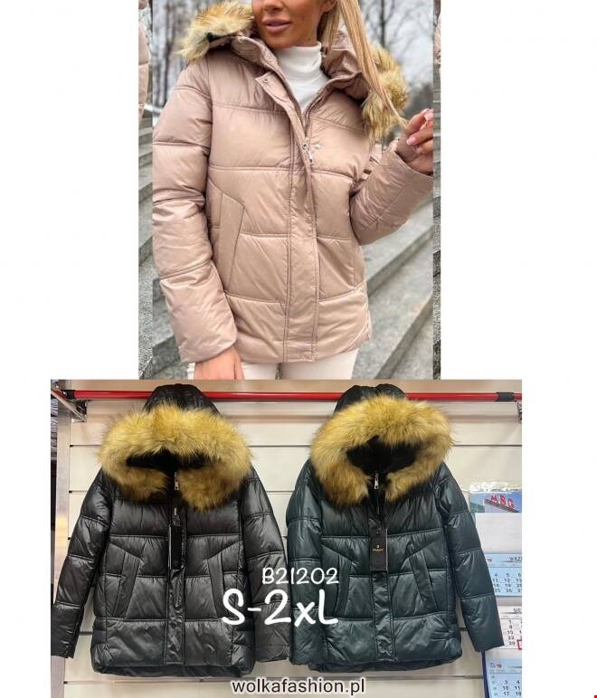 Kurtka damkskie B21202 1 kolor  S-2XL 1