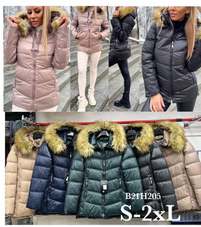 Kurtka damkskie B21H205 1 kolor  S-2XL 1