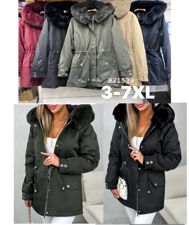 Kurtka damkskie B21539 1 kolor  3XL-7XL 1