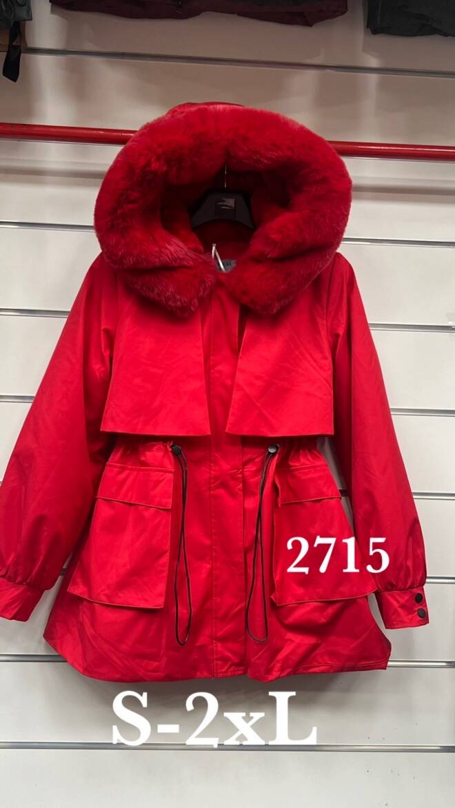 Kurtka damkskie 2715 1 kolor  S-2XL 1