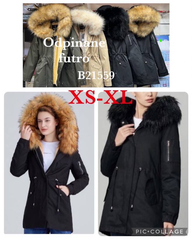 Kurtka damkskie B21559 1 kolor  XS-XL 1