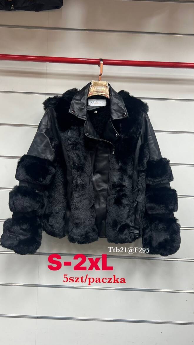 Kurtka damkskie F295 1 kolor  S-2XL 1