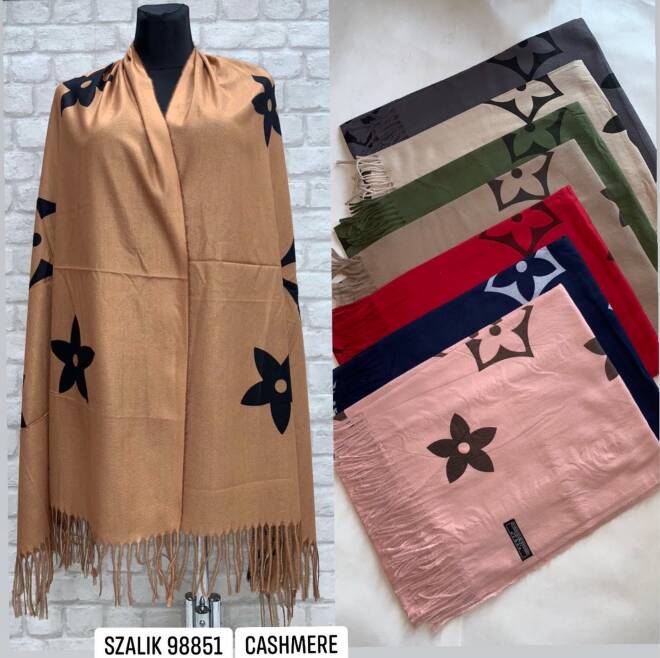 Szaliki damskie 98851 Mix KOLOR  Standard 1