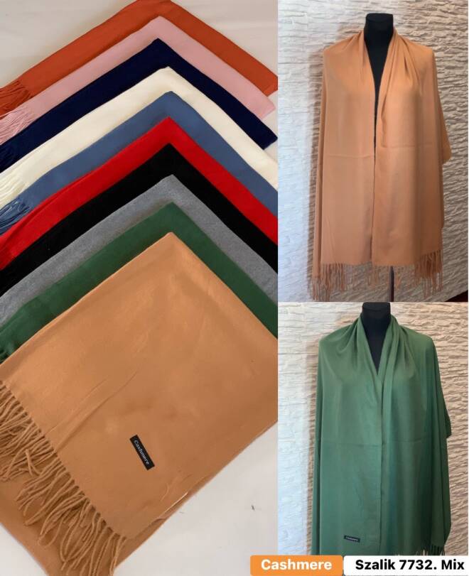 Szaliki damskie 7732 Mix KOLOR  Standard 1