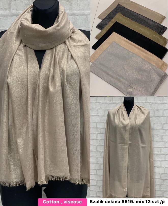 Szaliki damskie 5519 Mix KOLOR  Standard 1