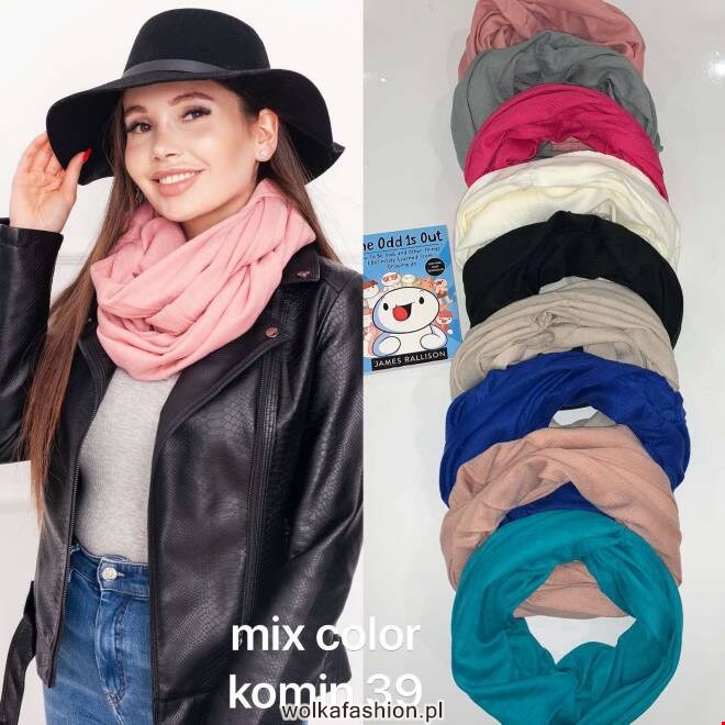 Komin damskie 39 Mix KOLOR  Standard