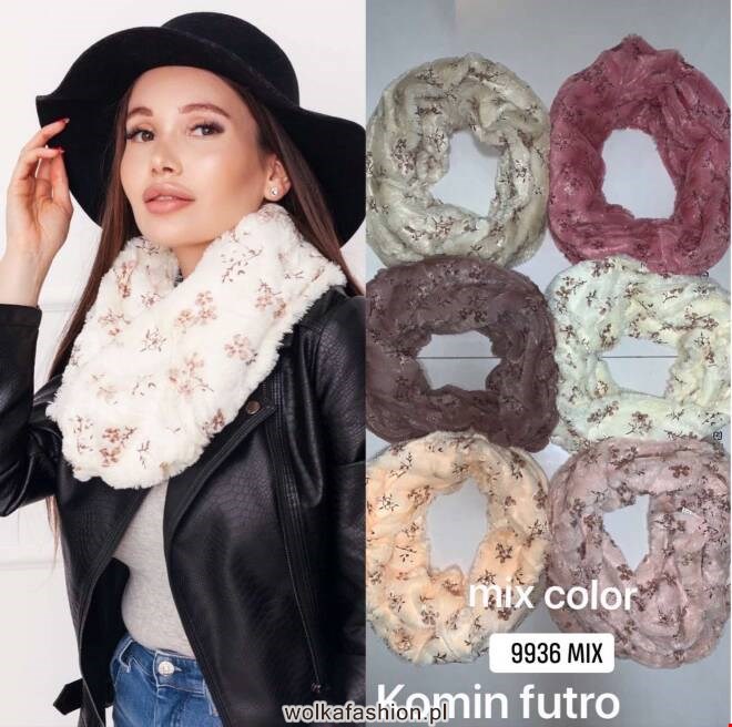 Komin damskie 9936 Mix KOLOR  Standard